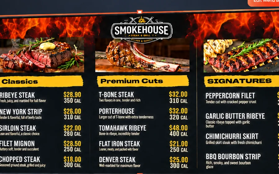 Digital signage design platform